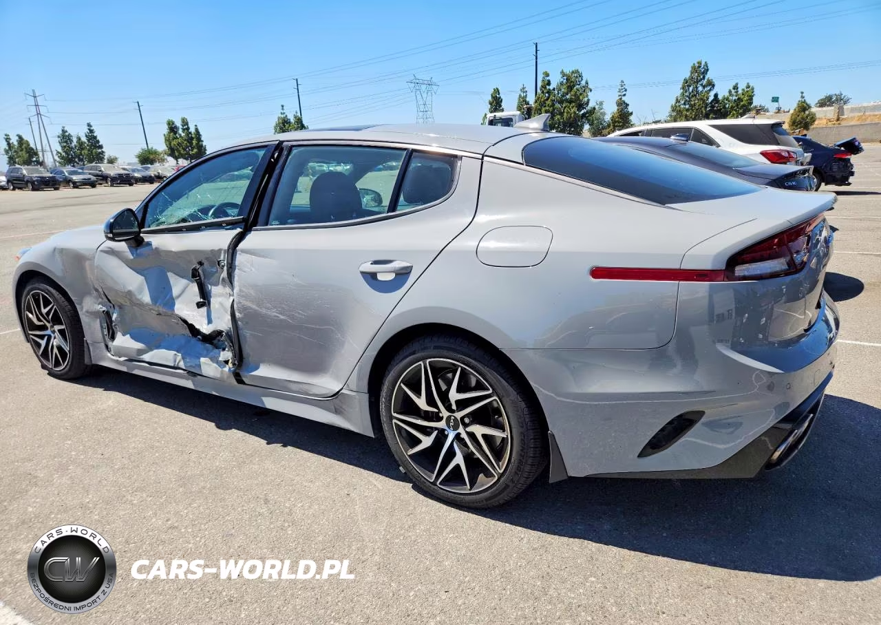 2022 Kia Stinger Gt Line VIN:KNAE35LD5N6102985 - 2