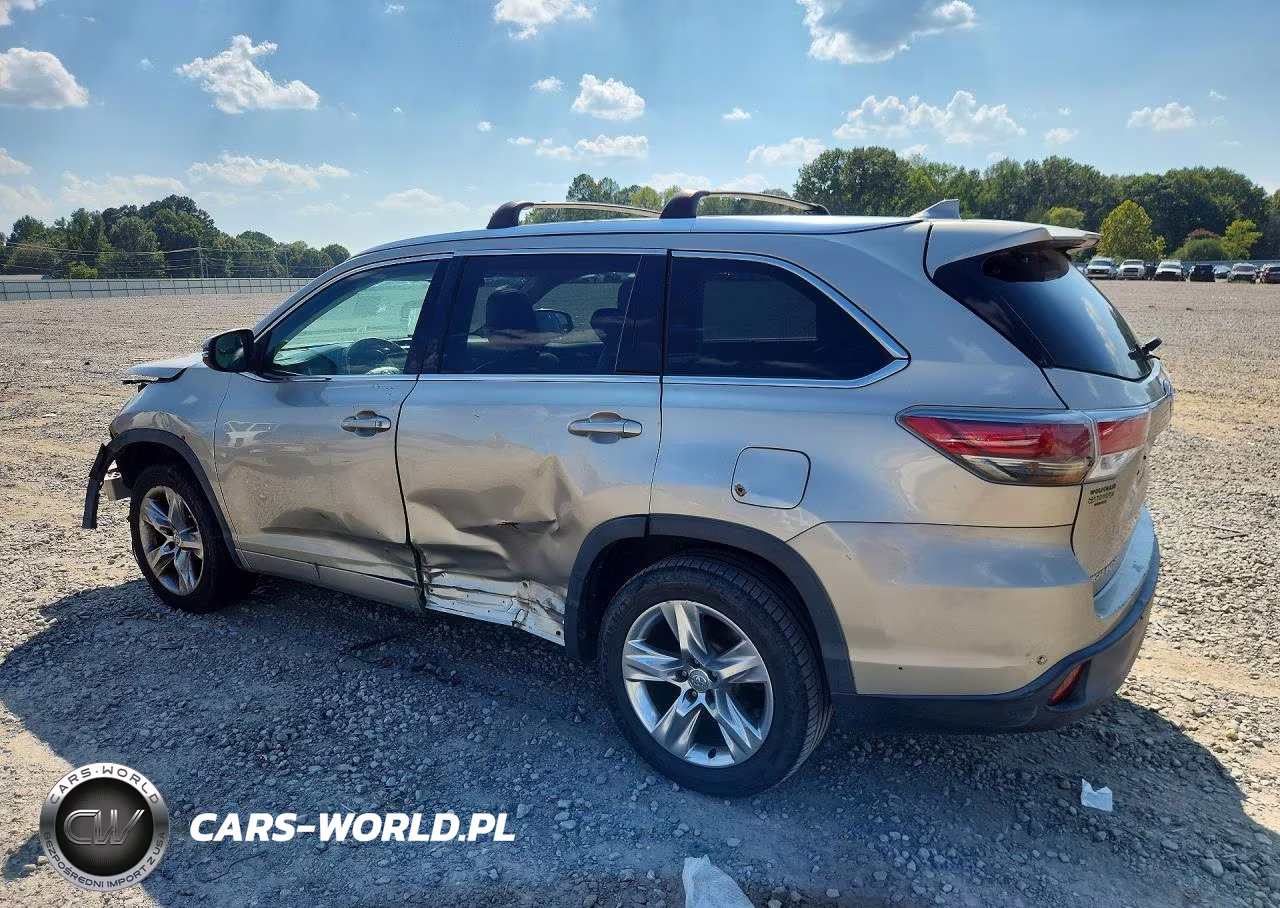 2014 Toyota Highlander Limited VIN:5TDYKRFH2ES032841 - 2