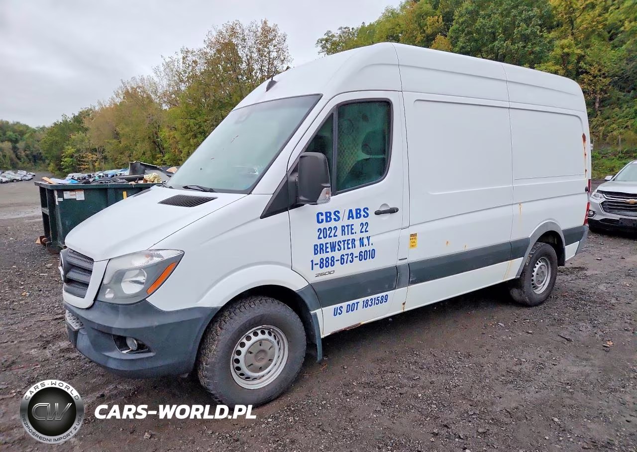 2016 Mercedes-Benz Sprinter 2500 VIN:WD3PE7DDXGP209389 - 1