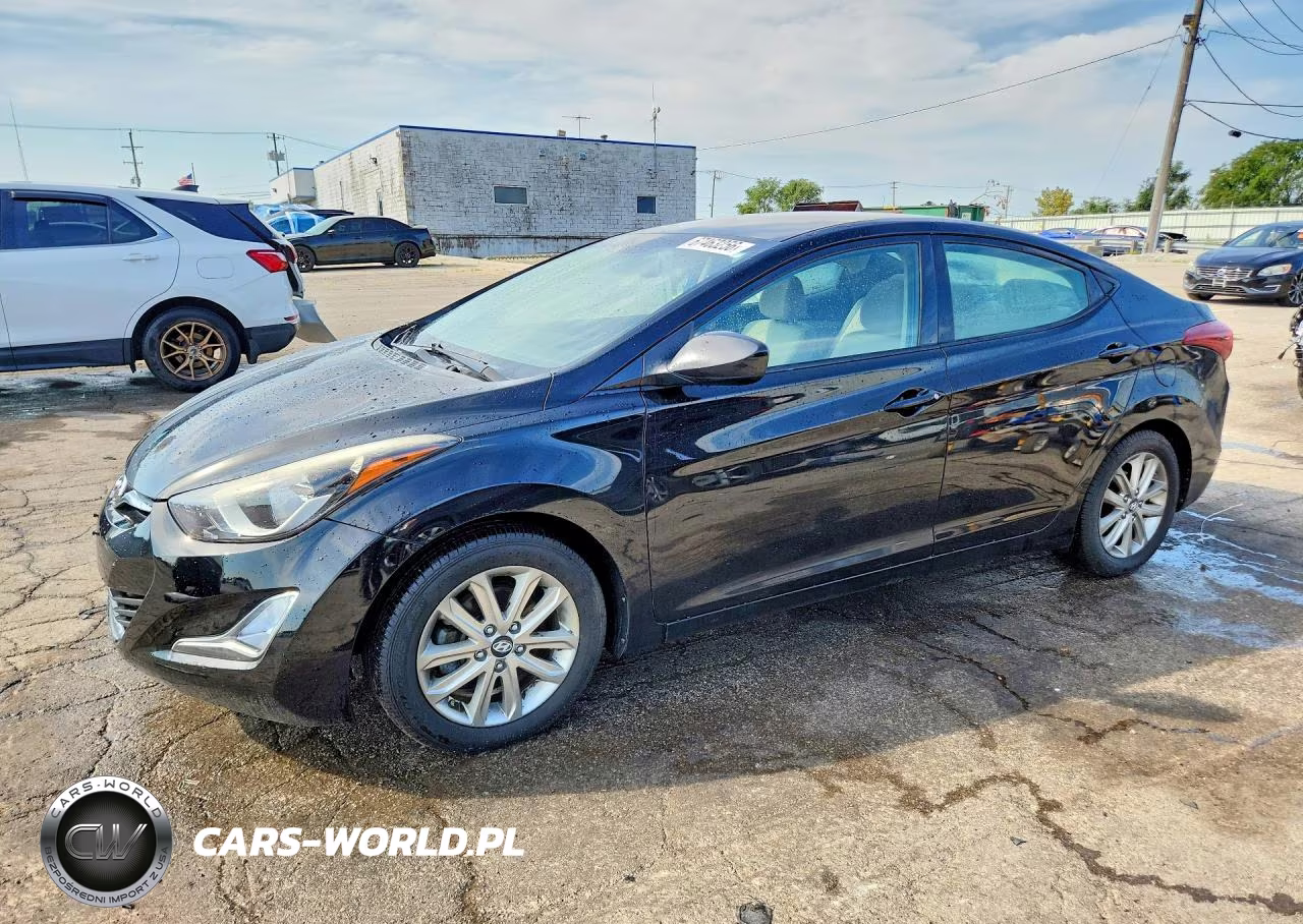 2015 Hyundai Elantra Se VIN:KMHDH4AE1FU228145 - 1