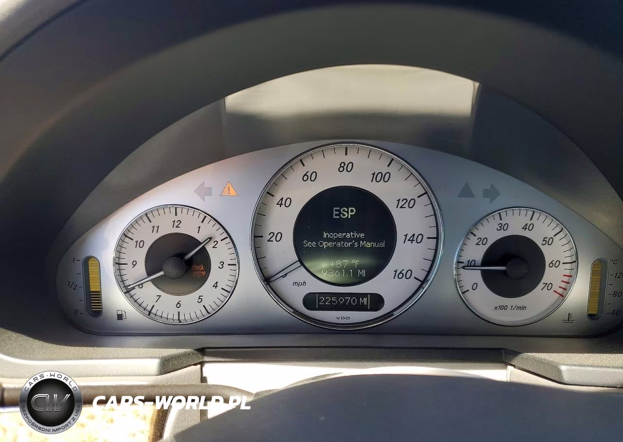 2008 Mercedes-Benz E 350 VIN:WDBUF56X08B229567 - 9