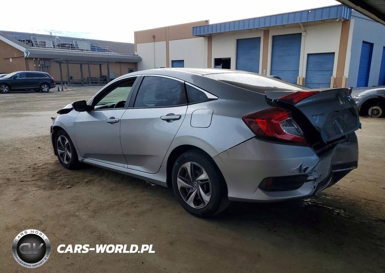 2020 Honda Civic Lx VIN:19XFC2F67LE207876 - 2