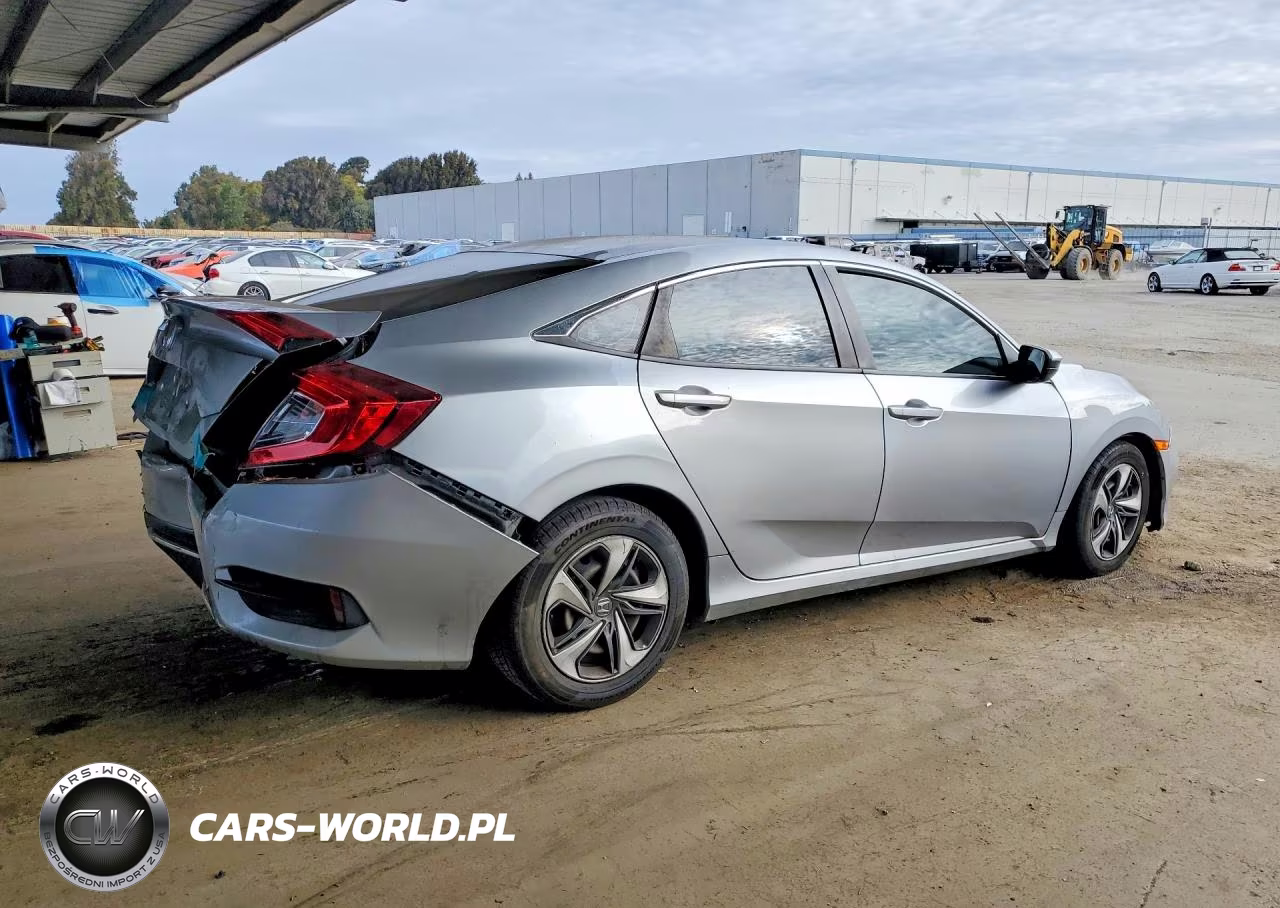 2020 Honda Civic Lx VIN:19XFC2F67LE207876 - 3