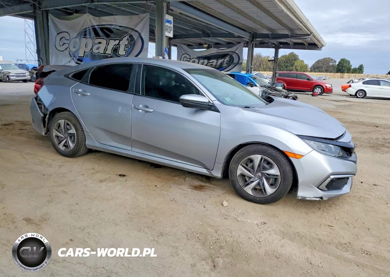 2020 Honda Civic Lx VIN:19XFC2F67LE207876 - 4