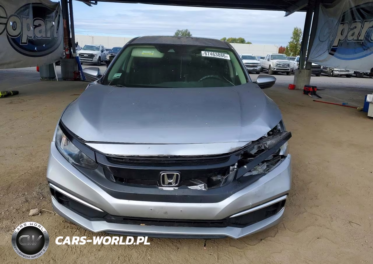 2020 Honda Civic Lx VIN:19XFC2F67LE207876 - 5