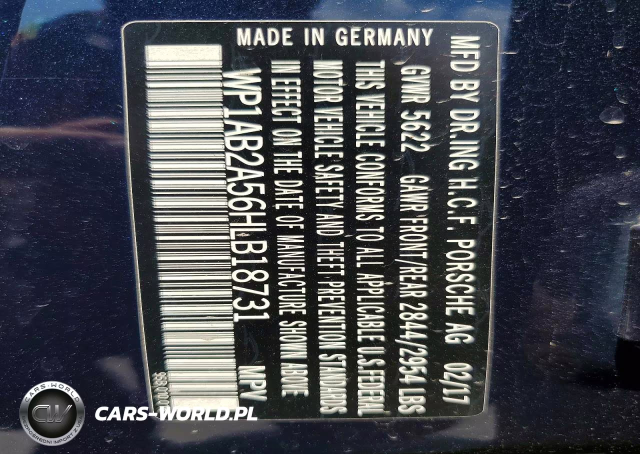 2017 Porsche Macan S VIN:WP1AB2A56HLB18731 - 13