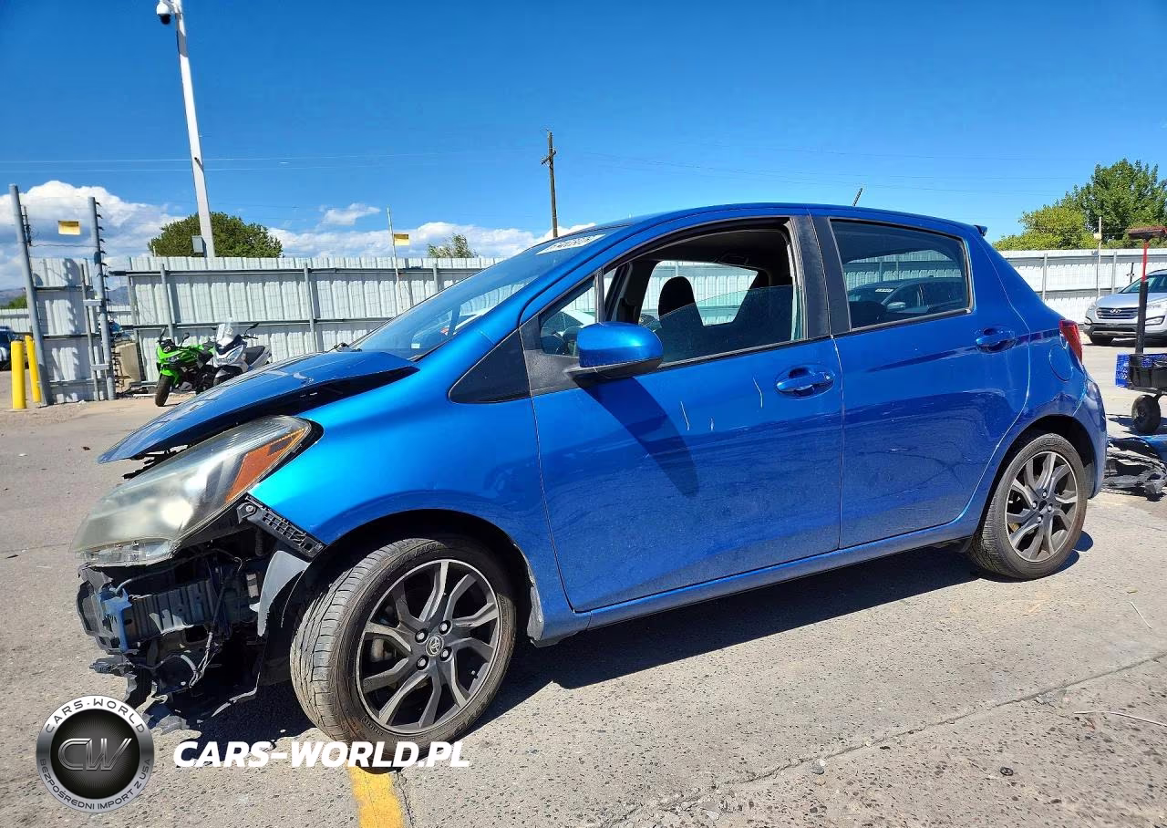 2015 Toyota Yaris 5-Door Se VIN:VNKKTUD33FA017851 - 1