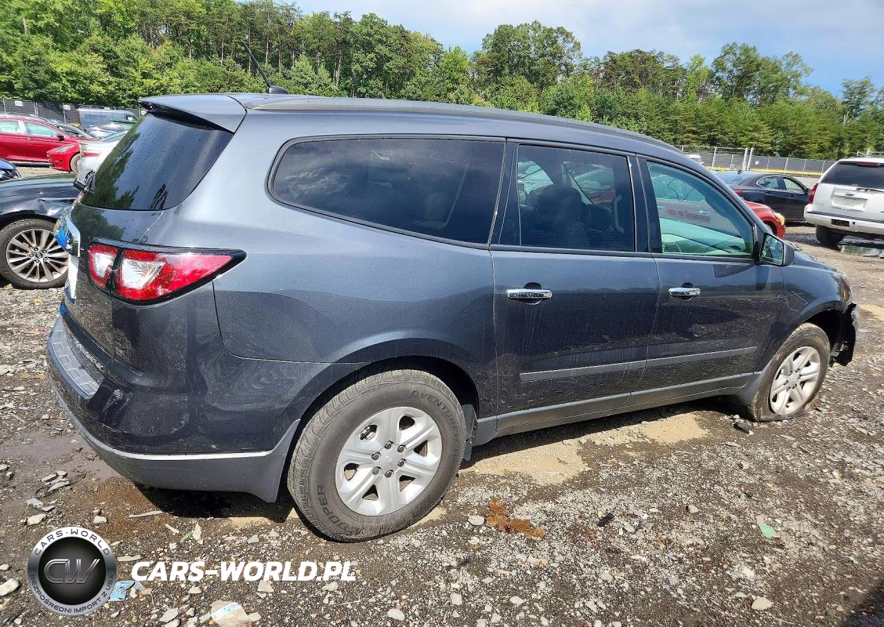 2014 Chevrolet Traverse Ls VIN:1GNKRFKD2EJ274357 - 3