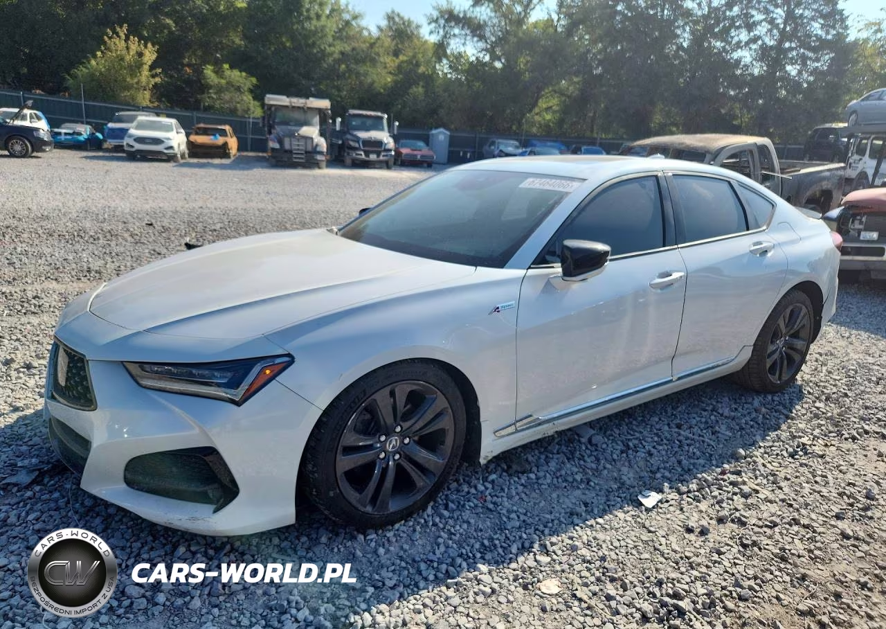 2021 Acura Tlx Tech A VIN:19UUB6F56MA002581 - 1