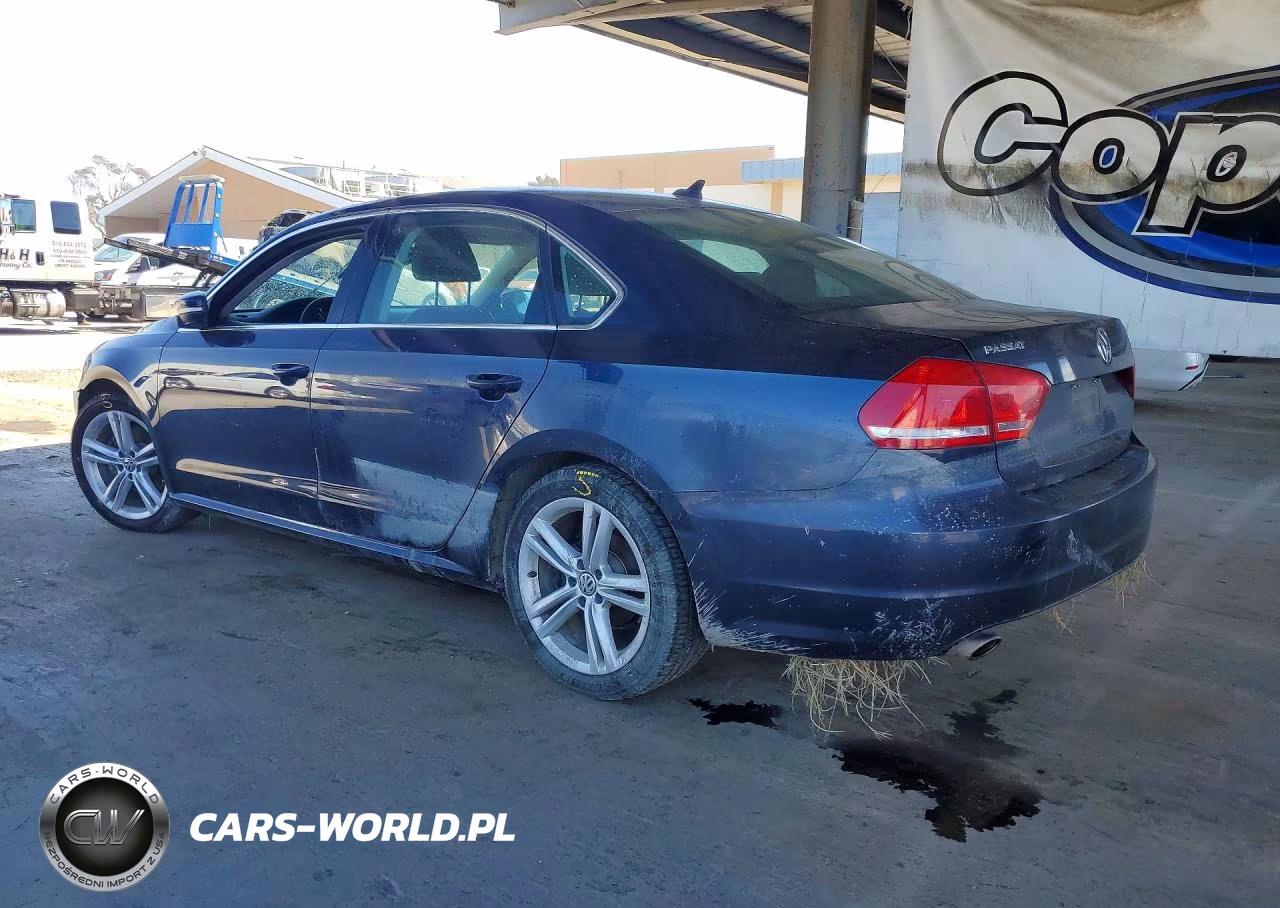 2014 Volkswagen Passat Se VIN:1VWBT7A32EC058325 - 2