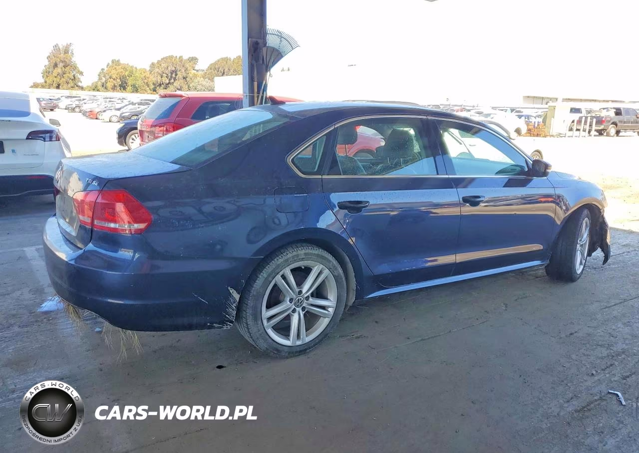 2014 Volkswagen Passat Se VIN:1VWBT7A32EC058325 - 3