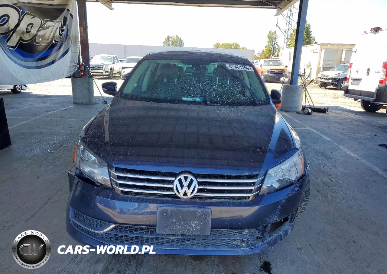 2014 Volkswagen Passat Se VIN:1VWBT7A32EC058325 - 5
