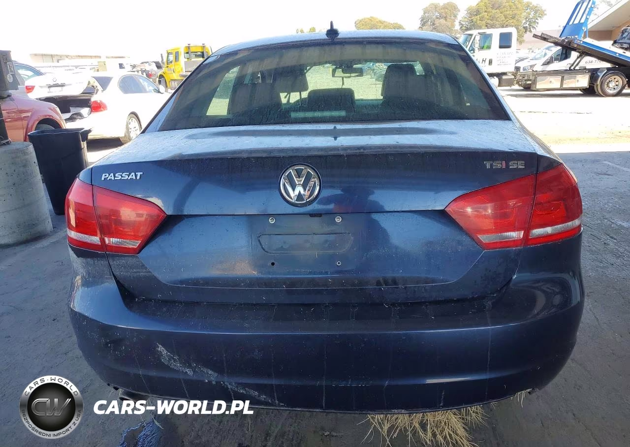 2014 Volkswagen Passat Se VIN:1VWBT7A32EC058325 - 6