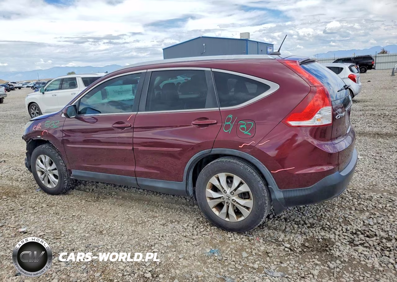 2014 Honda Cr-V Exl VIN:5J6RM4H75EL037369 - 2