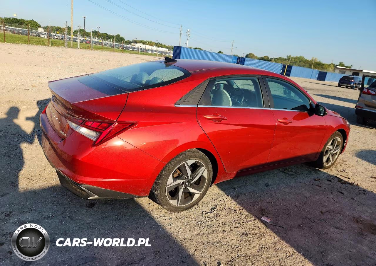 2021 Hyundai Elantra Limited VIN:KMHLP4AG9MU170752 - 3