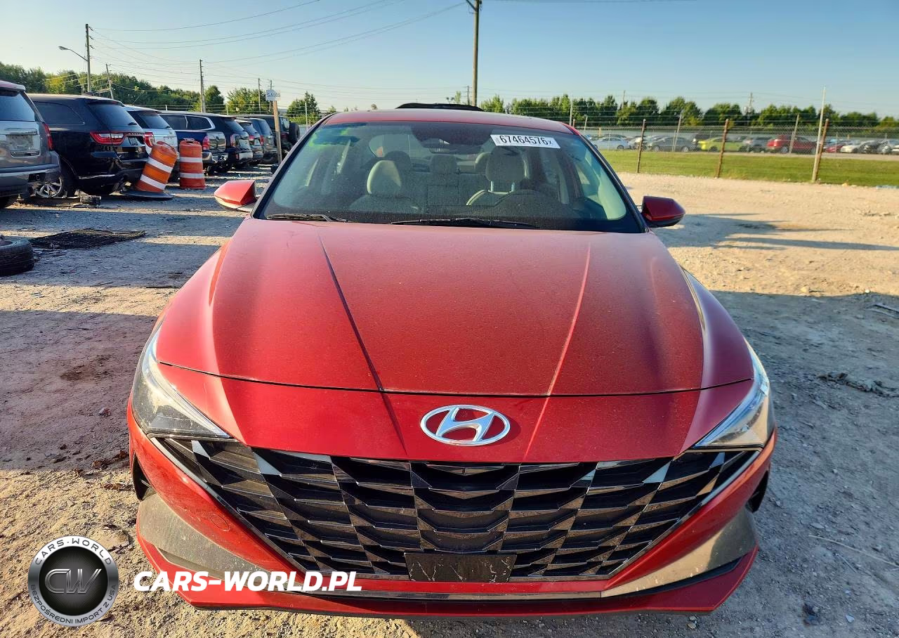 2021 Hyundai Elantra Limited VIN:KMHLP4AG9MU170752 - 5