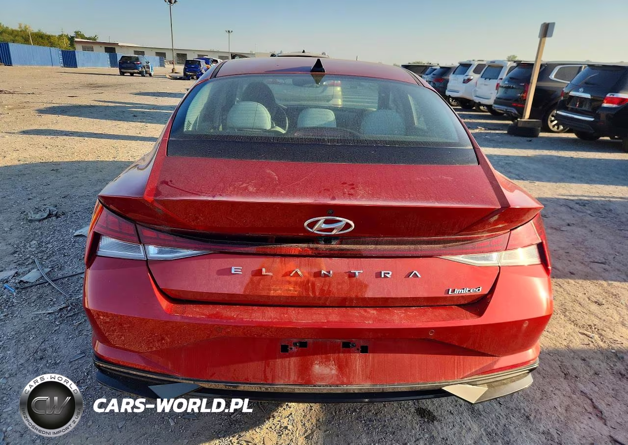 2021 Hyundai Elantra Limited VIN:KMHLP4AG9MU170752 - 6
