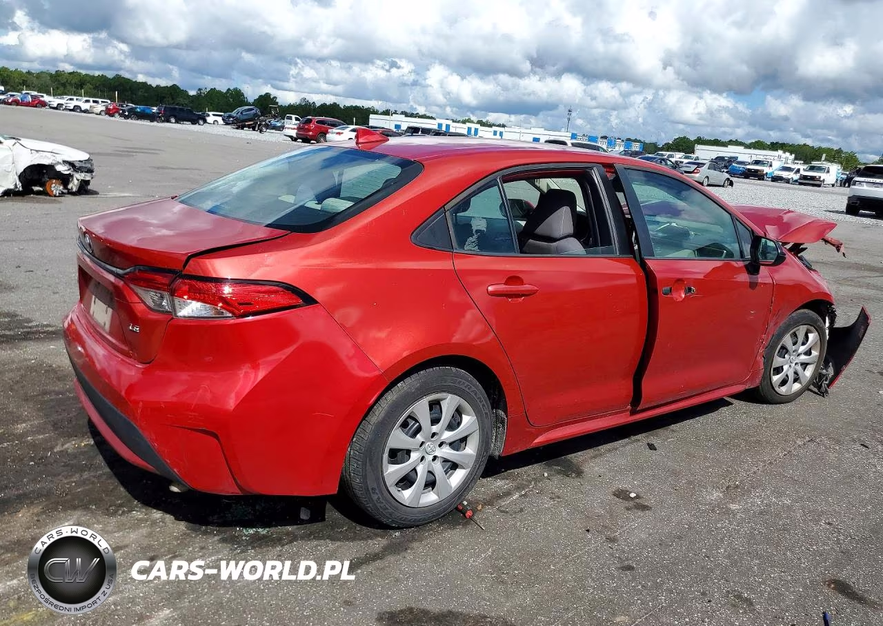 2020 Toyota Corolla Le VIN:5YFEPRAE9LP060417 - 3