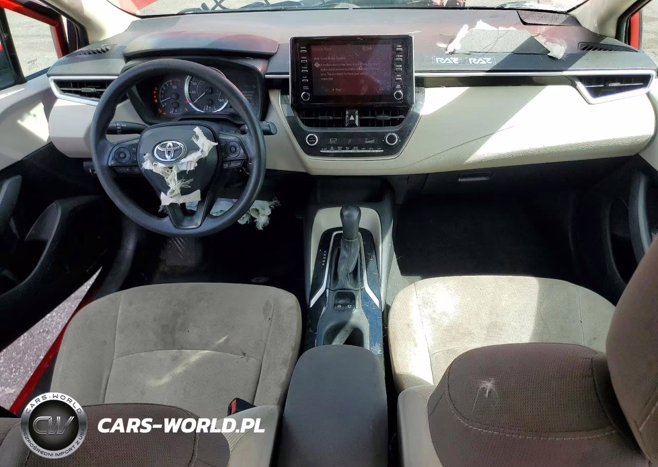 2020 Toyota Corolla Le VIN:5YFEPRAE9LP060417 - 8