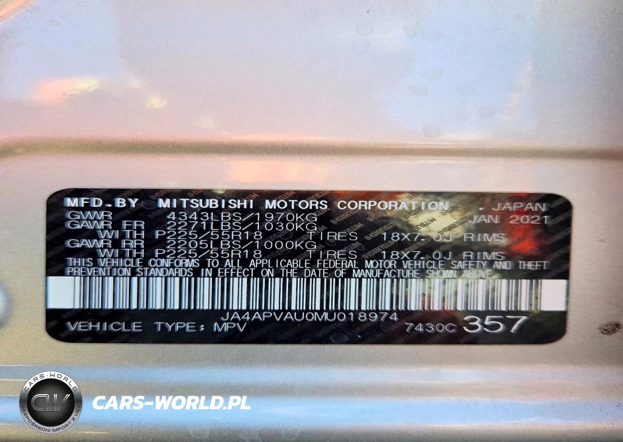 2021 Mitsubishi Outlander Sport Se VIN:JA4APVAU0MU018974 - 13