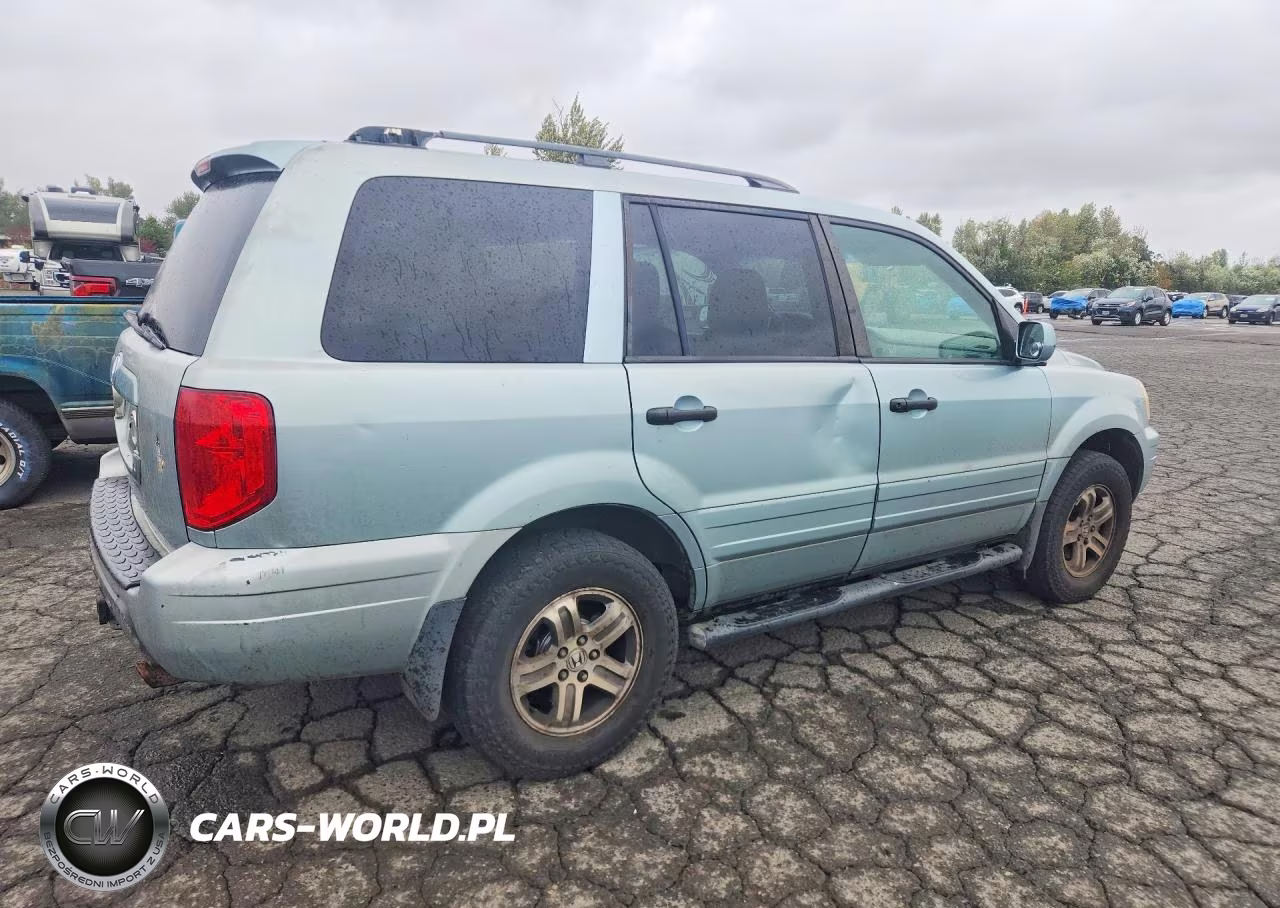 2003 Honda Pilot Ex VIN:2HKYF18463H581459 - 3