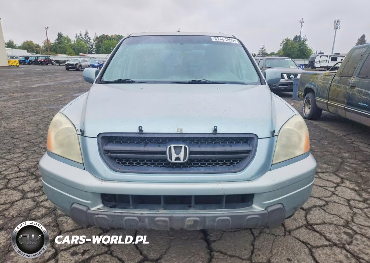 2003 Honda Pilot Ex VIN:2HKYF18463H581459 - 5