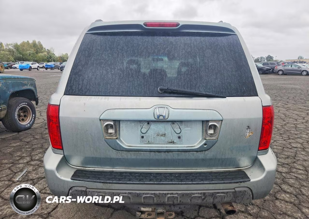 2003 Honda Pilot Ex VIN:2HKYF18463H581459 - 6