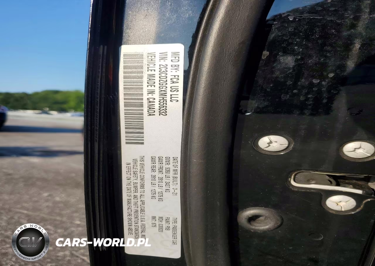 2021 Dodge Challenger Sxt VIN:2C3CDZGGXMH556332 - 12