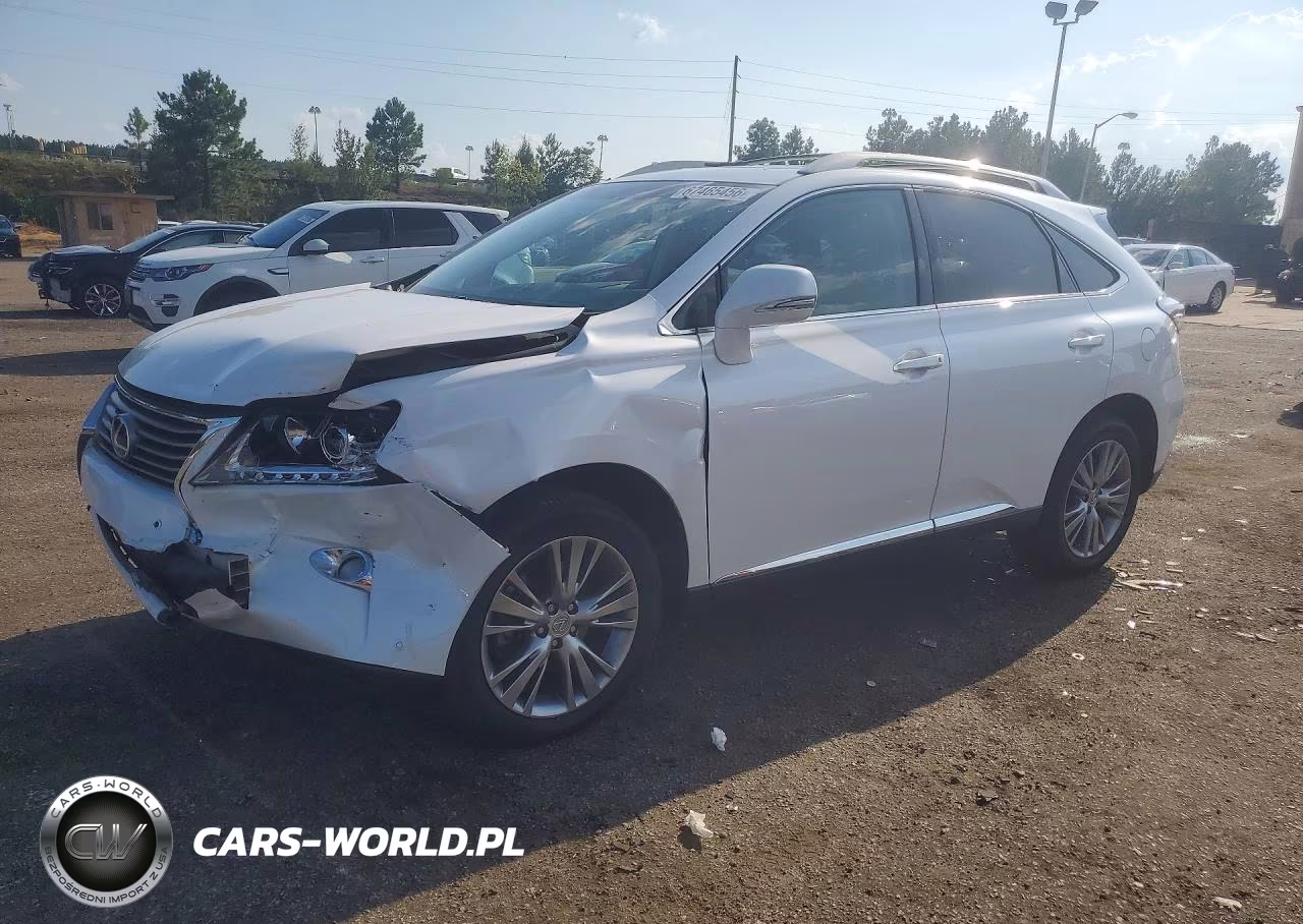 2013 Lexus Rx 350 Base VIN:2T2BK1BA0DC214217 - 1