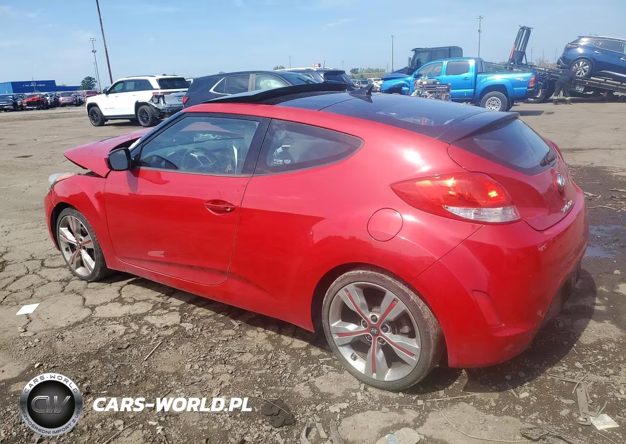 2013 Hyundai Veloster Base VIN:KMHTC6AD3DU086083 - 2