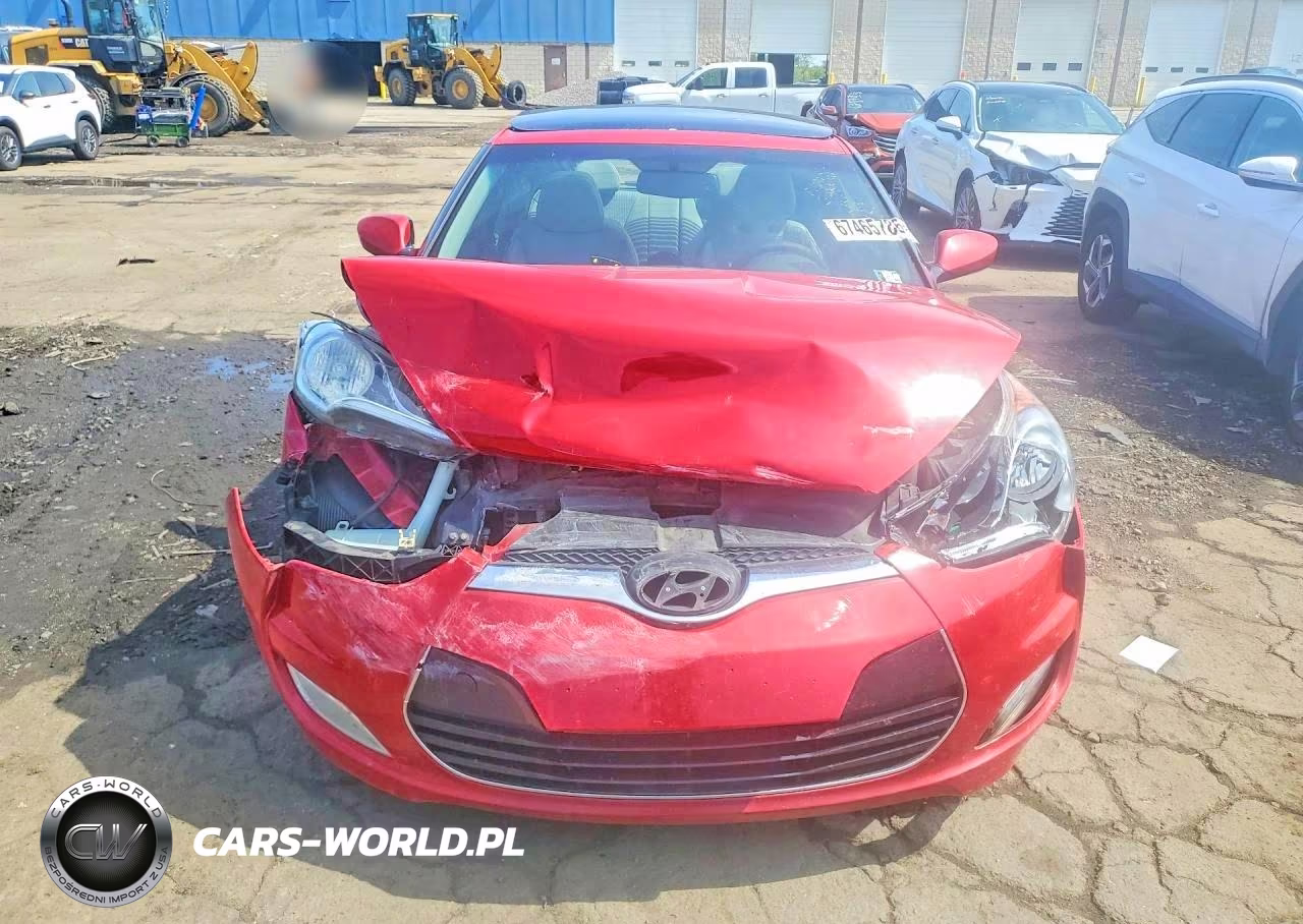 2013 Hyundai Veloster Base VIN:KMHTC6AD3DU086083 - 5