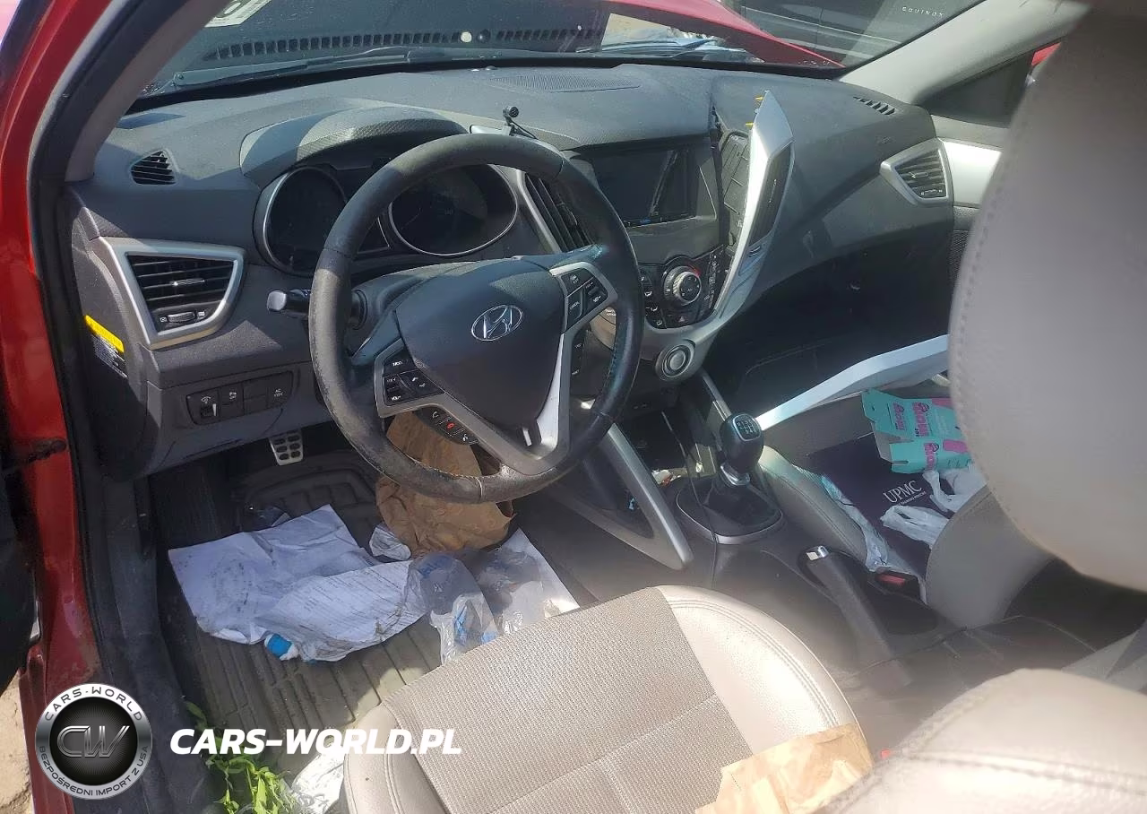 2013 Hyundai Veloster Base VIN:KMHTC6AD3DU086083 - 8