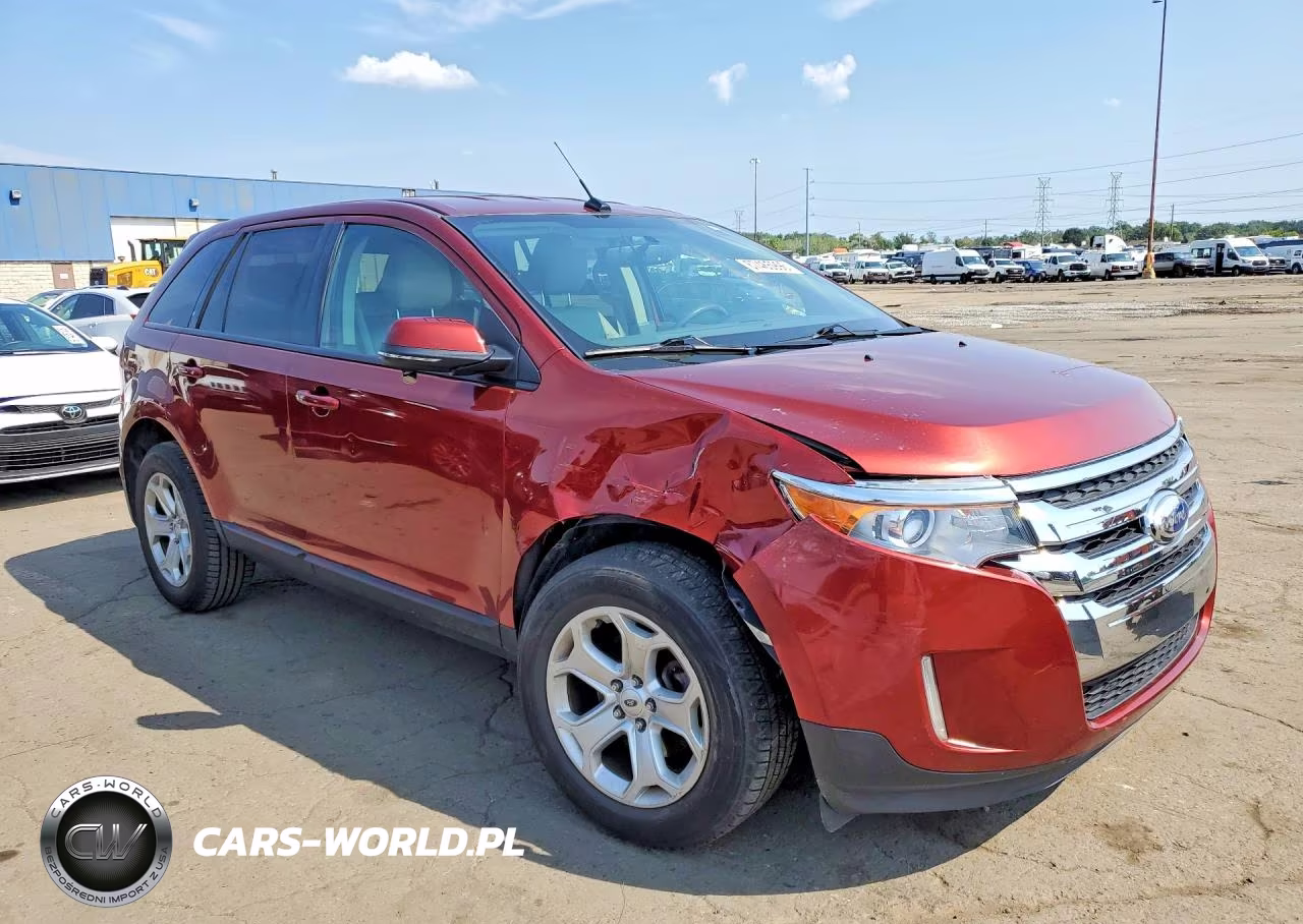 2014 Ford Edge Sel VIN:2FMDK3JC9EBB23982 - 4
