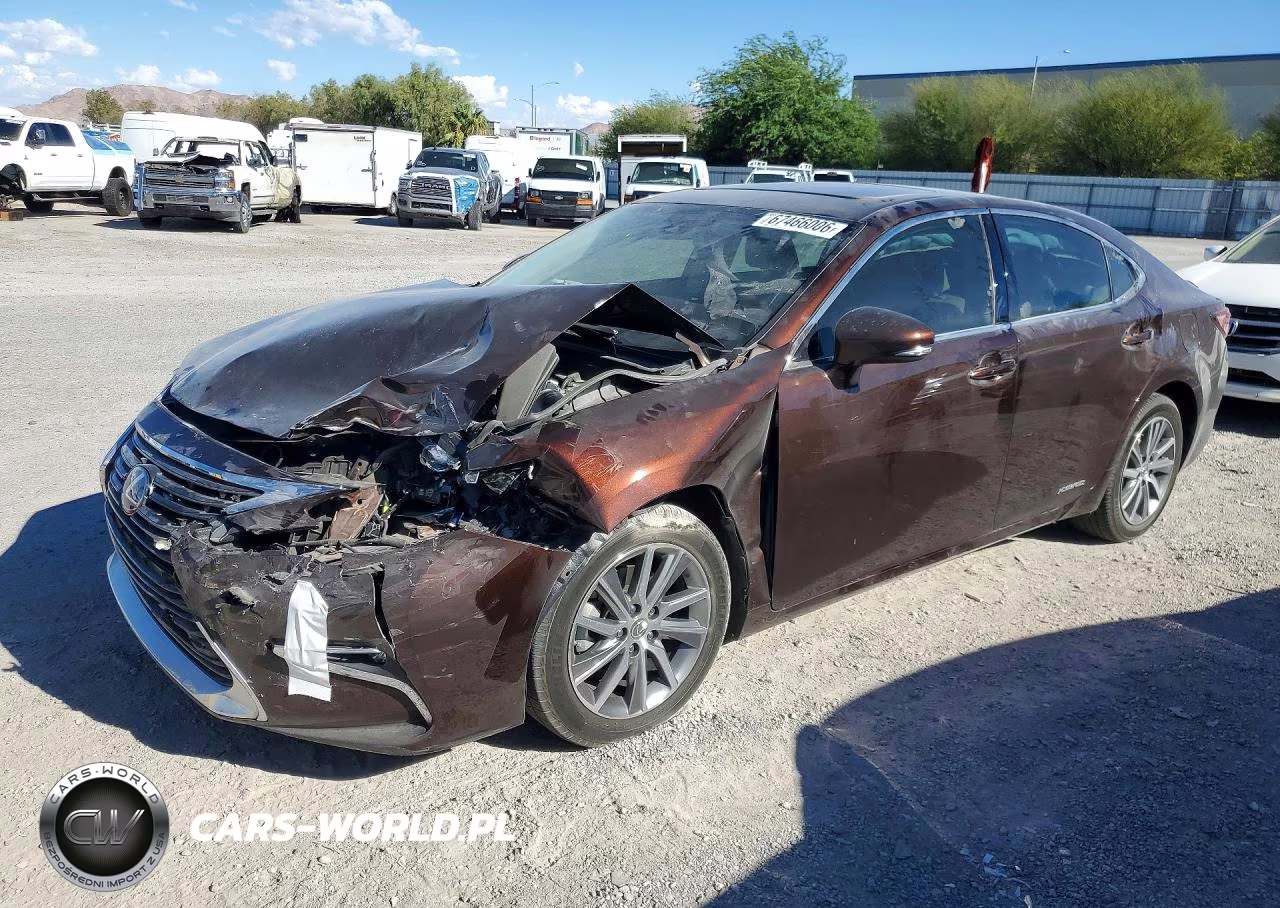 2018 Lexus Es 300H VIN:JTHBW1GG8J2188819 - 1