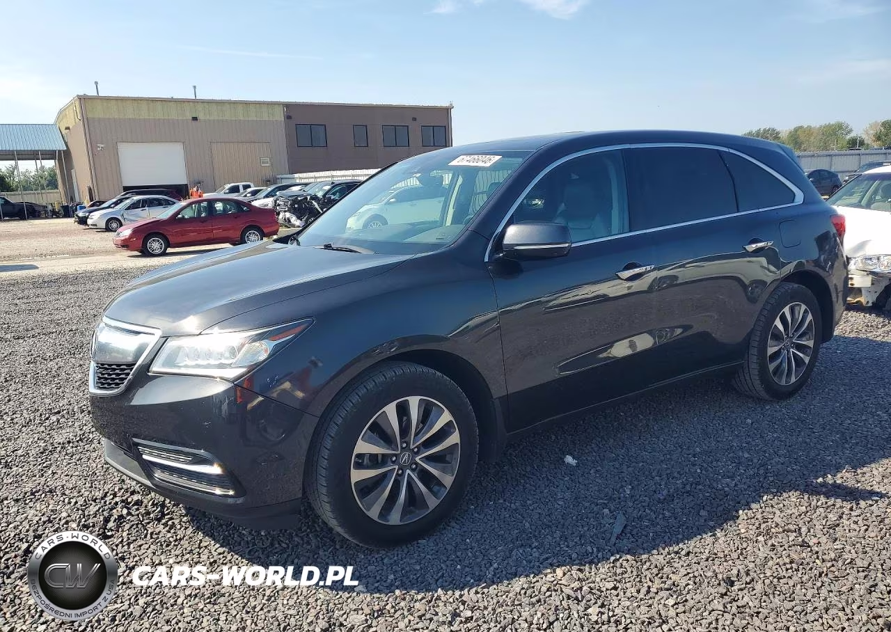 2016 Acura Mdx Technology VIN:5FRYD4H42GB020380 - 1