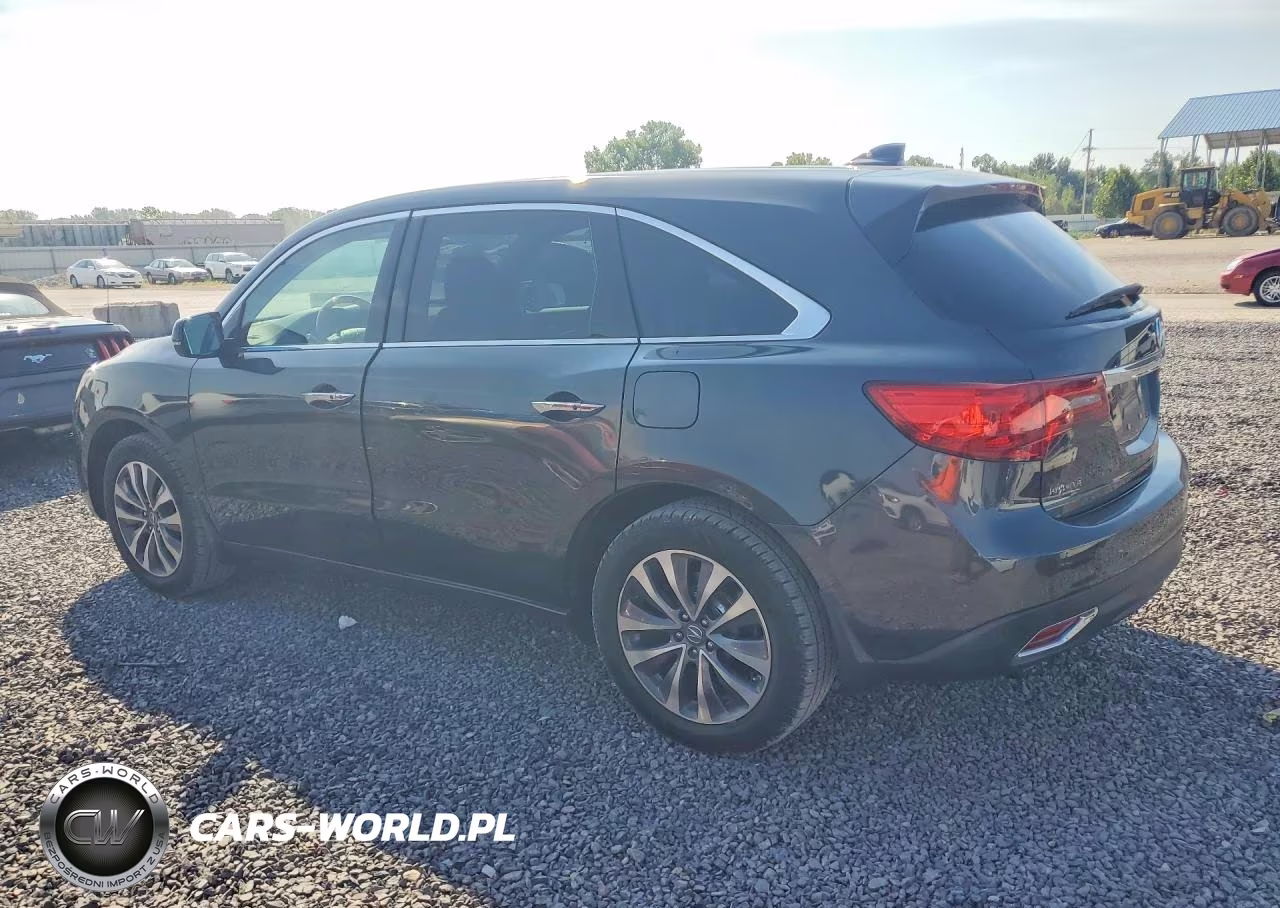 2016 Acura Mdx Technology VIN:5FRYD4H42GB020380 - 2