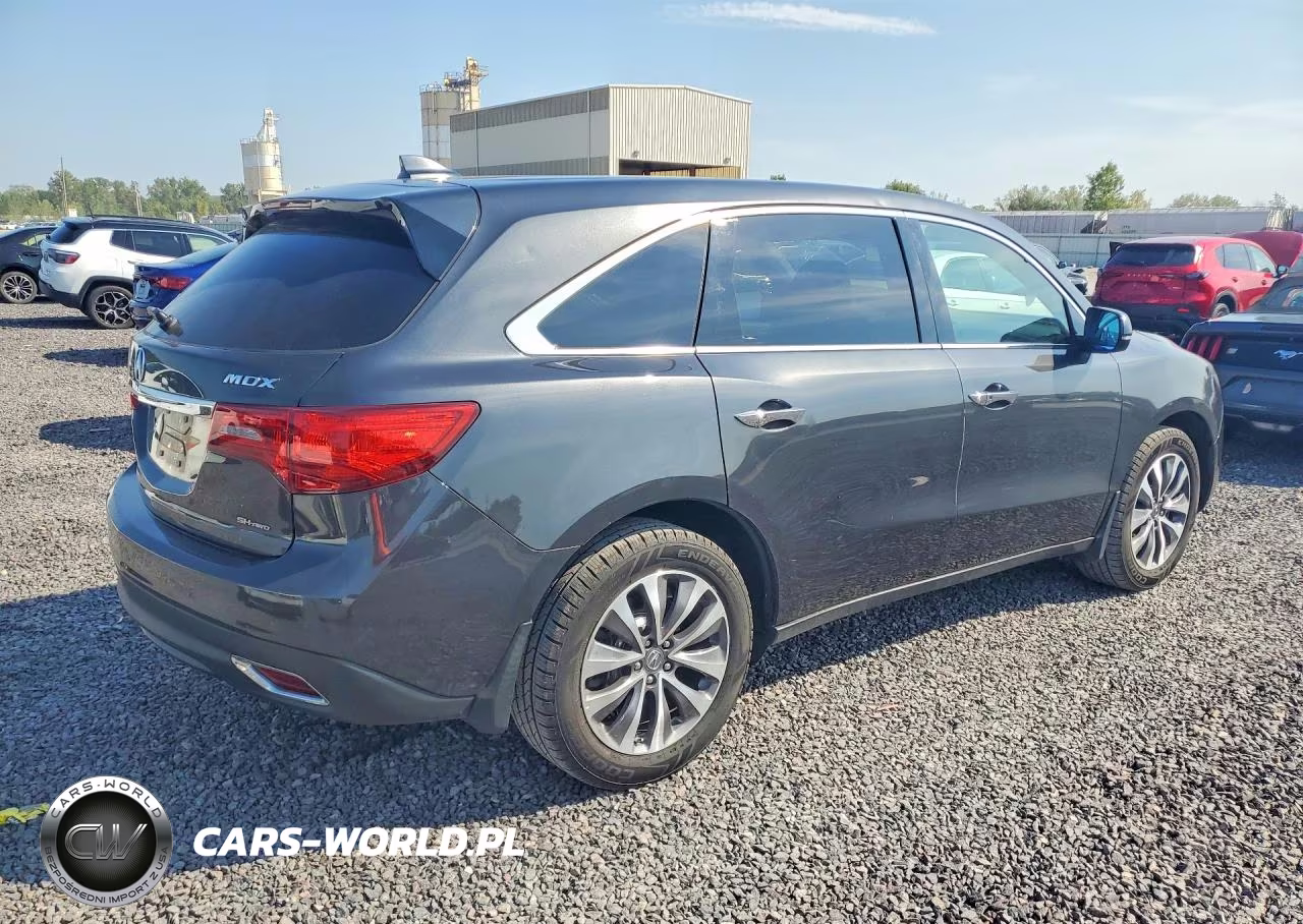 2016 Acura Mdx Technology VIN:5FRYD4H42GB020380 - 3
