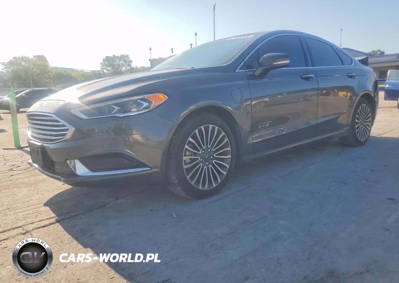 2018 Ford Fusion Se Phev VIN:3FA6P0PU5JR123573 - 1