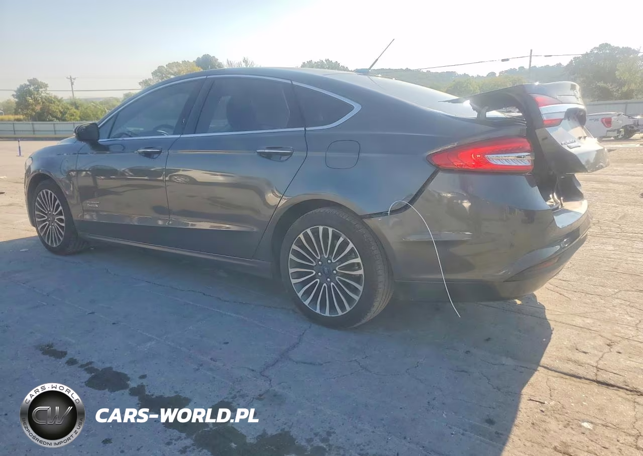 2018 Ford Fusion Se Phev VIN:3FA6P0PU5JR123573 - 2