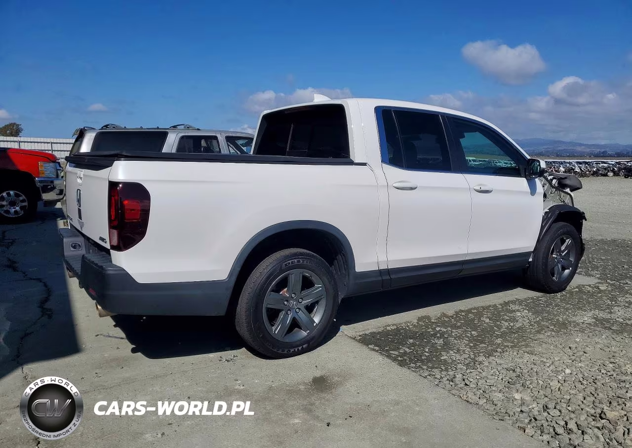 2023 Honda Ridgeline Rtl VIN:5FPYK3F55PB041163 - 3