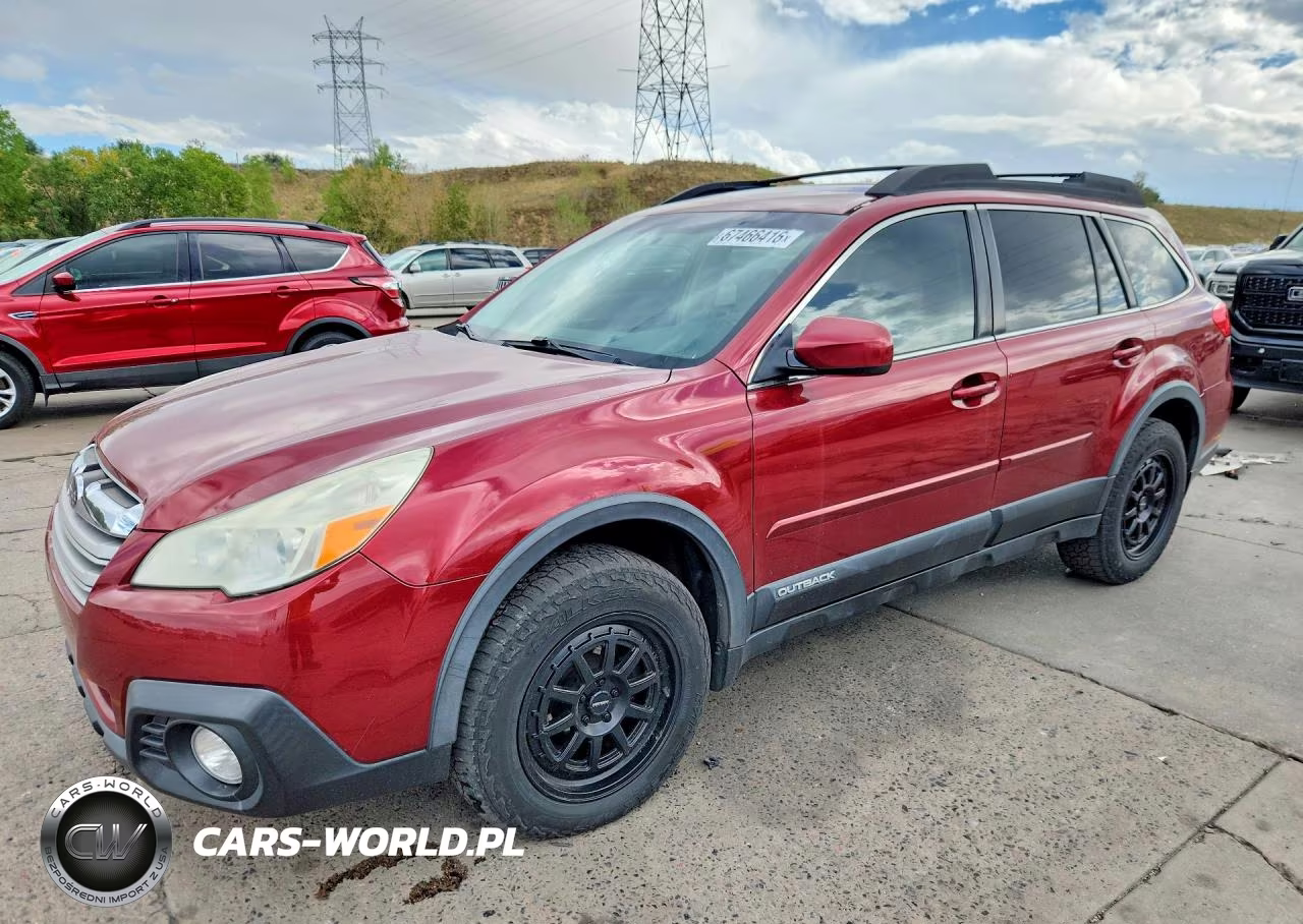 2014 Subaru Outback 2.5I Premium VIN:4S4BRBCC3E3251287 - 1