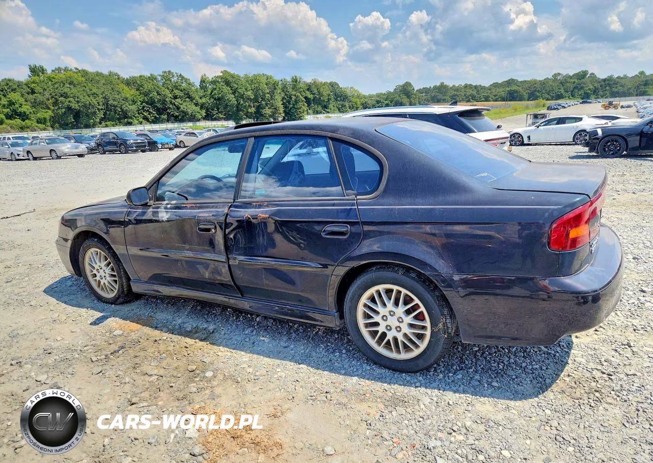 2000 Subaru Legacy Gt VIN:4S3BE6450Y7204593 - 2