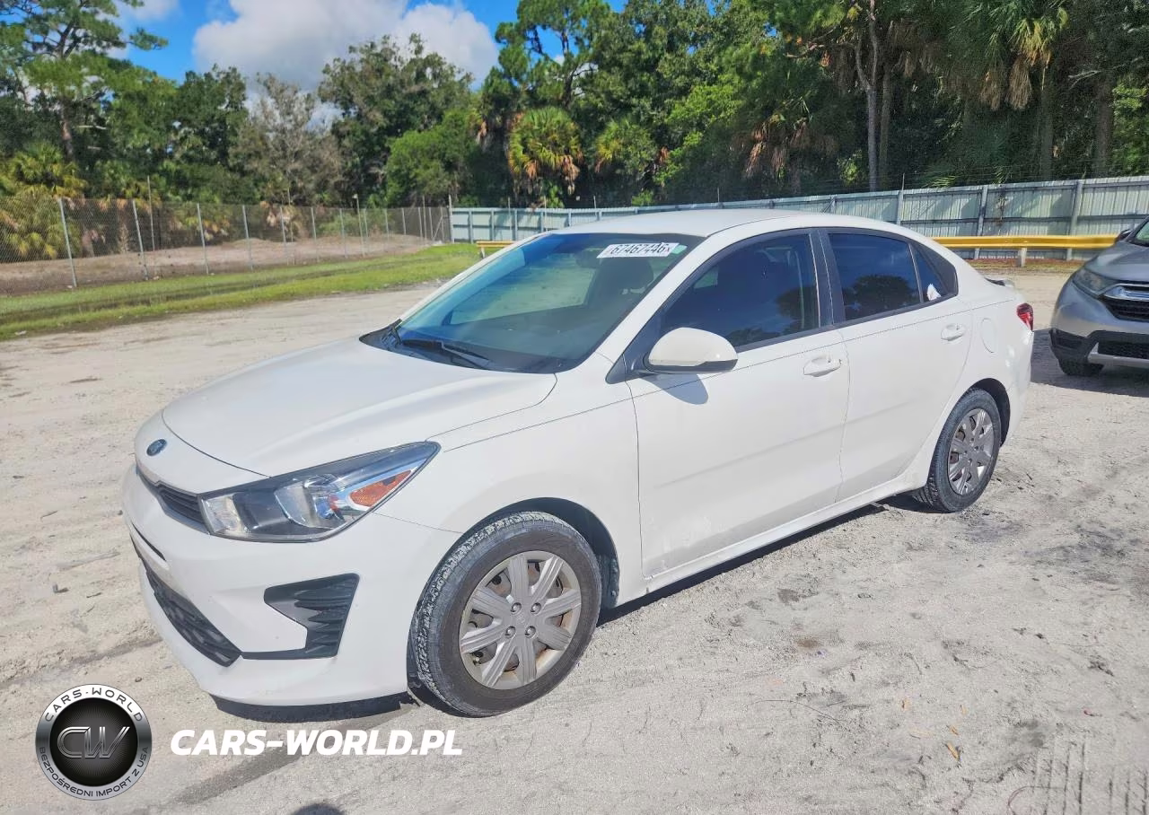 2021 Kia Rio Lx VIN:3KPA24AD2ME408861 - 1