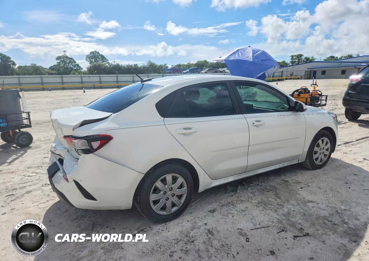 2021 Kia Rio Lx VIN:3KPA24AD2ME408861 - 3