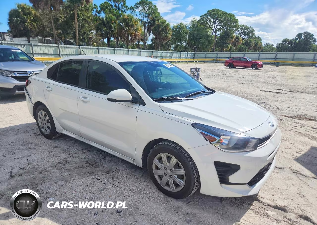 2021 Kia Rio Lx VIN:3KPA24AD2ME408861 - 4