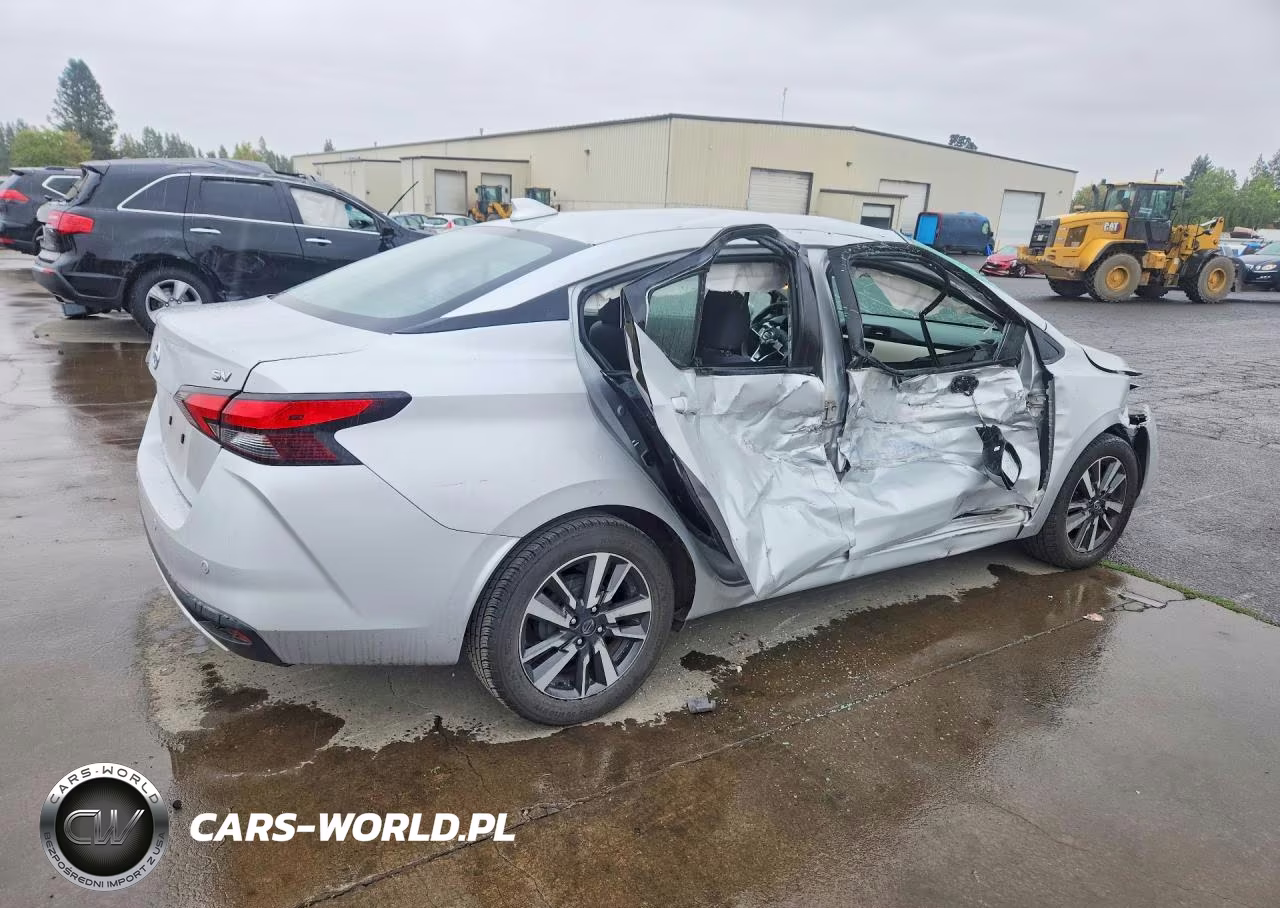 2021 Nissan Versa Sv VIN:3N1CN8EV2ML837961 - 3