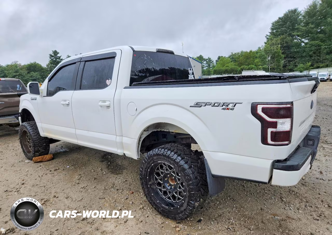 2018 Ford F150 Supercrew VIN:1FTEW1EP0JFD22121 - 2