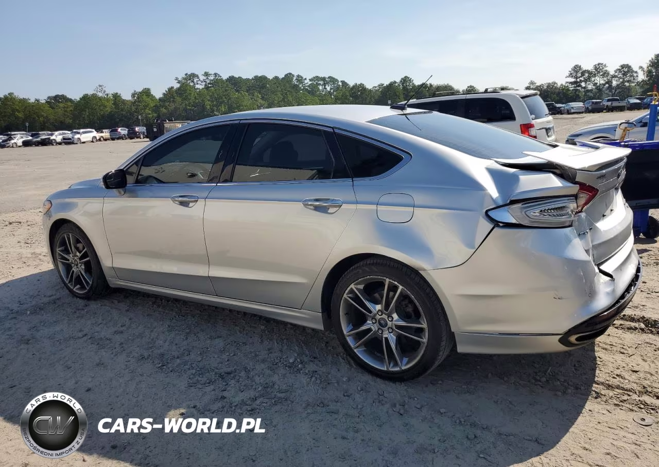 2016 Ford Fusion Titanium Titanium VIN:3FA6P0D90GR265791 - 2