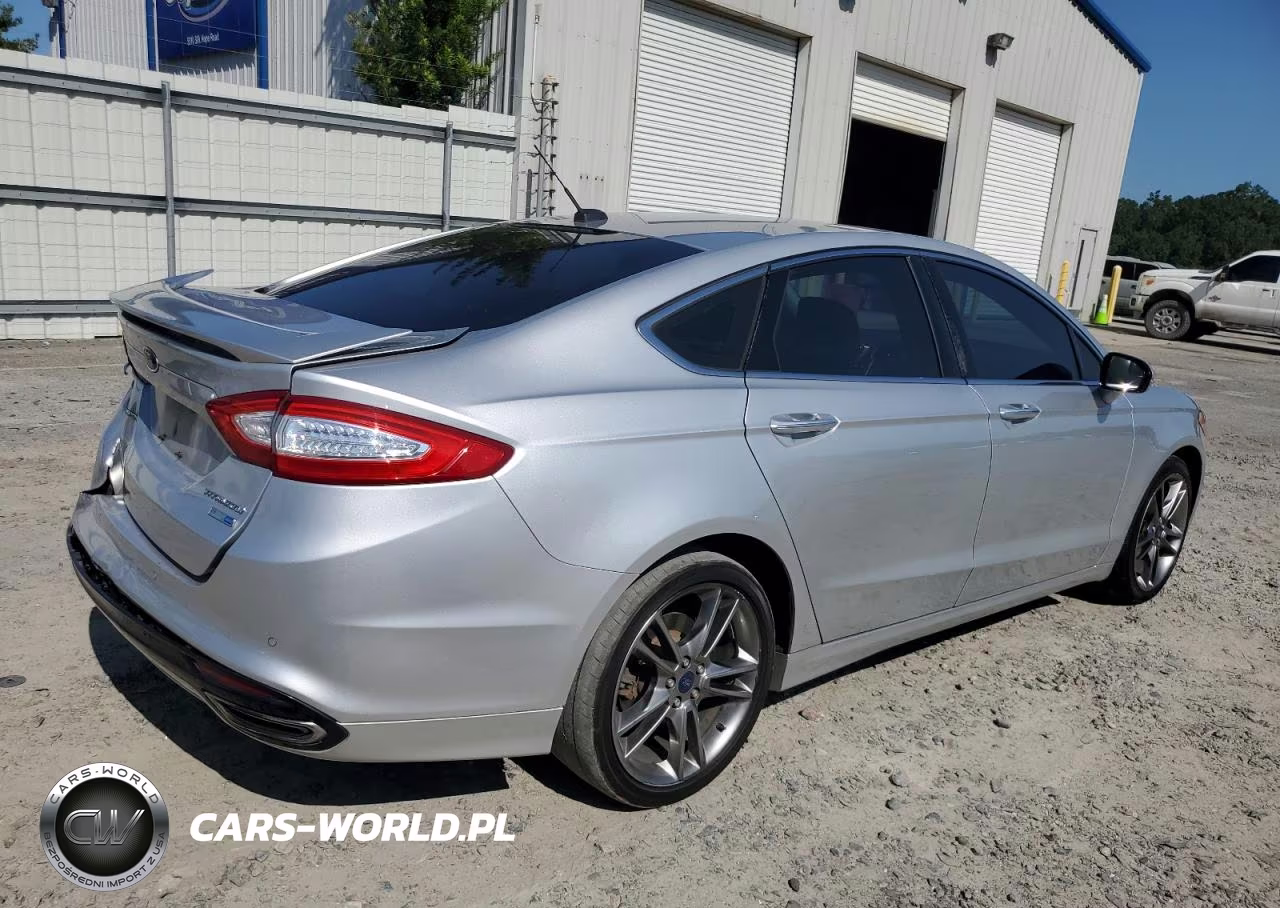 2016 Ford Fusion Titanium Titanium VIN:3FA6P0D90GR265791 - 3