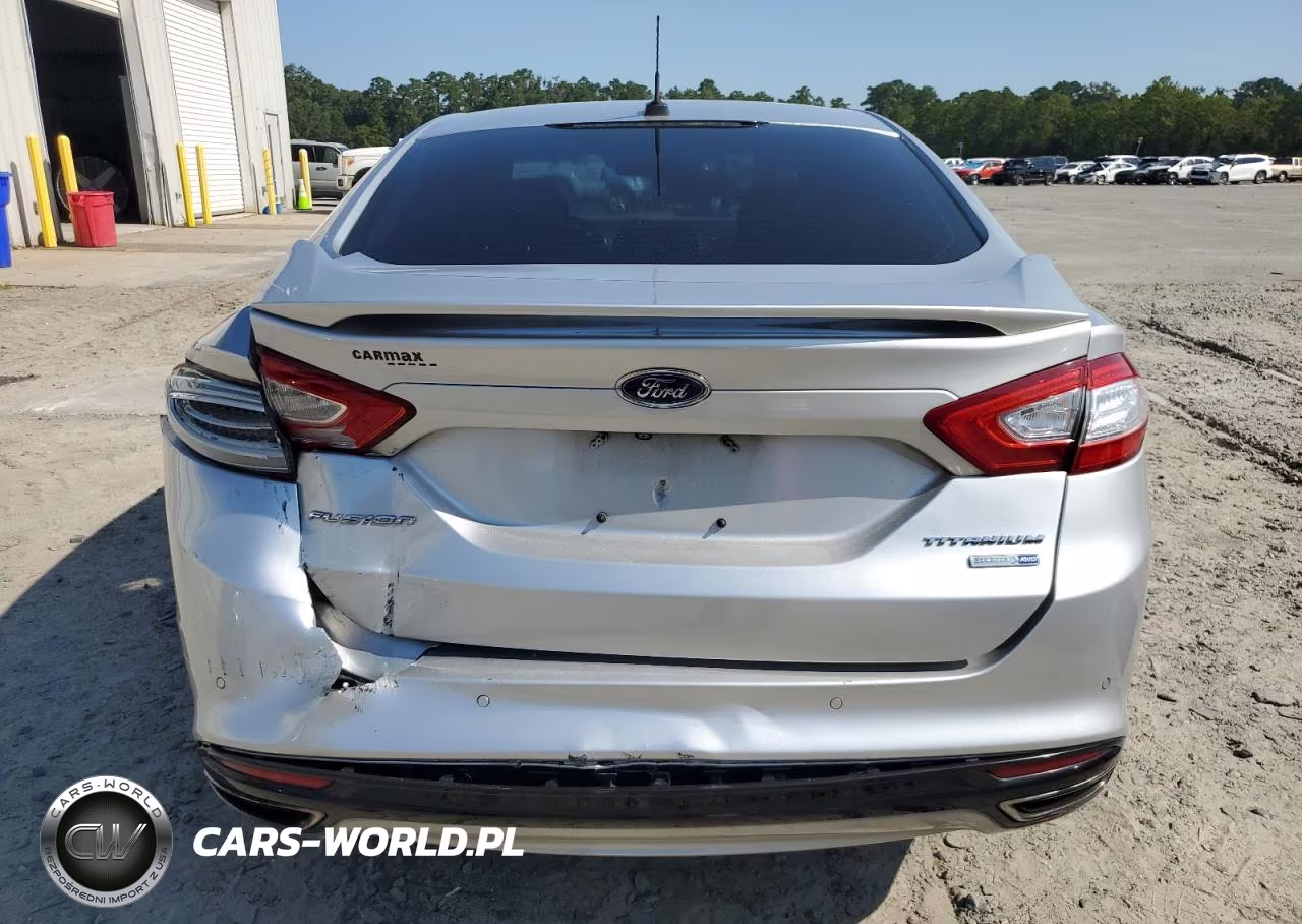 2016 Ford Fusion Titanium Titanium VIN:3FA6P0D90GR265791 - 6